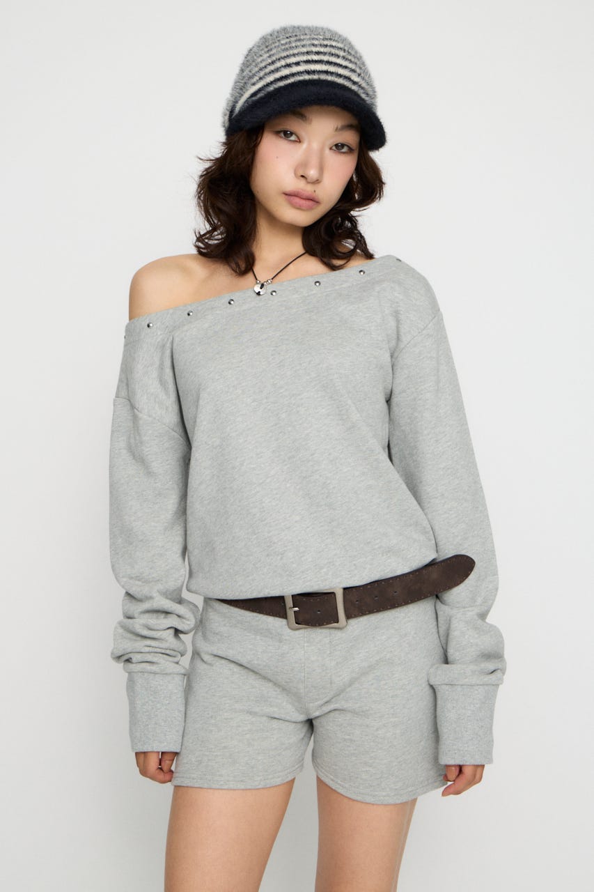 SWEAT STUDS ロンパース T.GRY M
