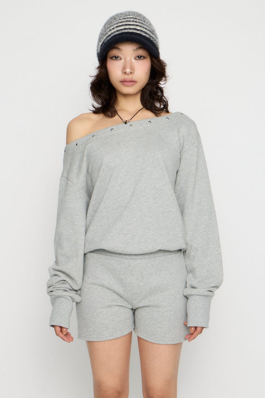 SWEAT STUDS ロンパース T.GRY M