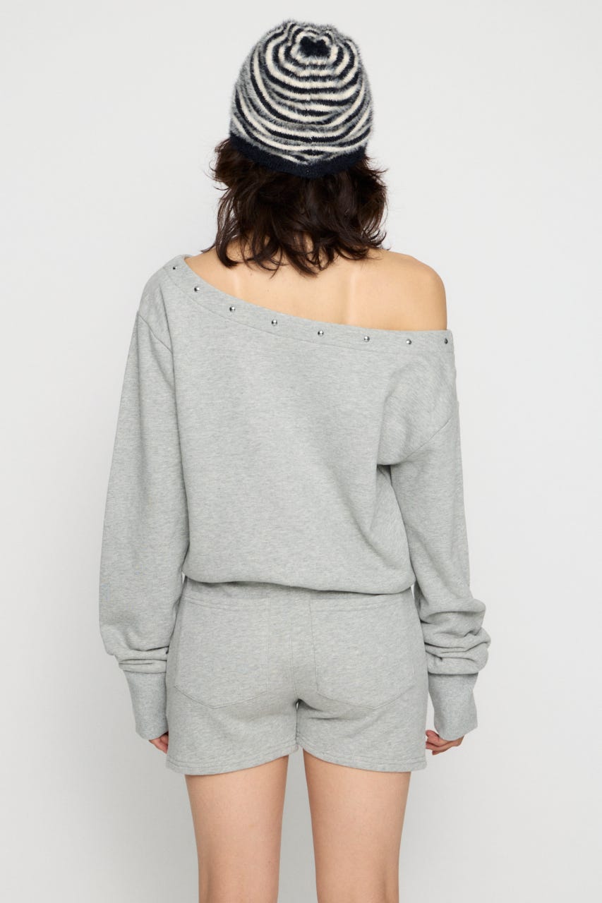 SWEAT STUDS ロンパース T.GRY M
