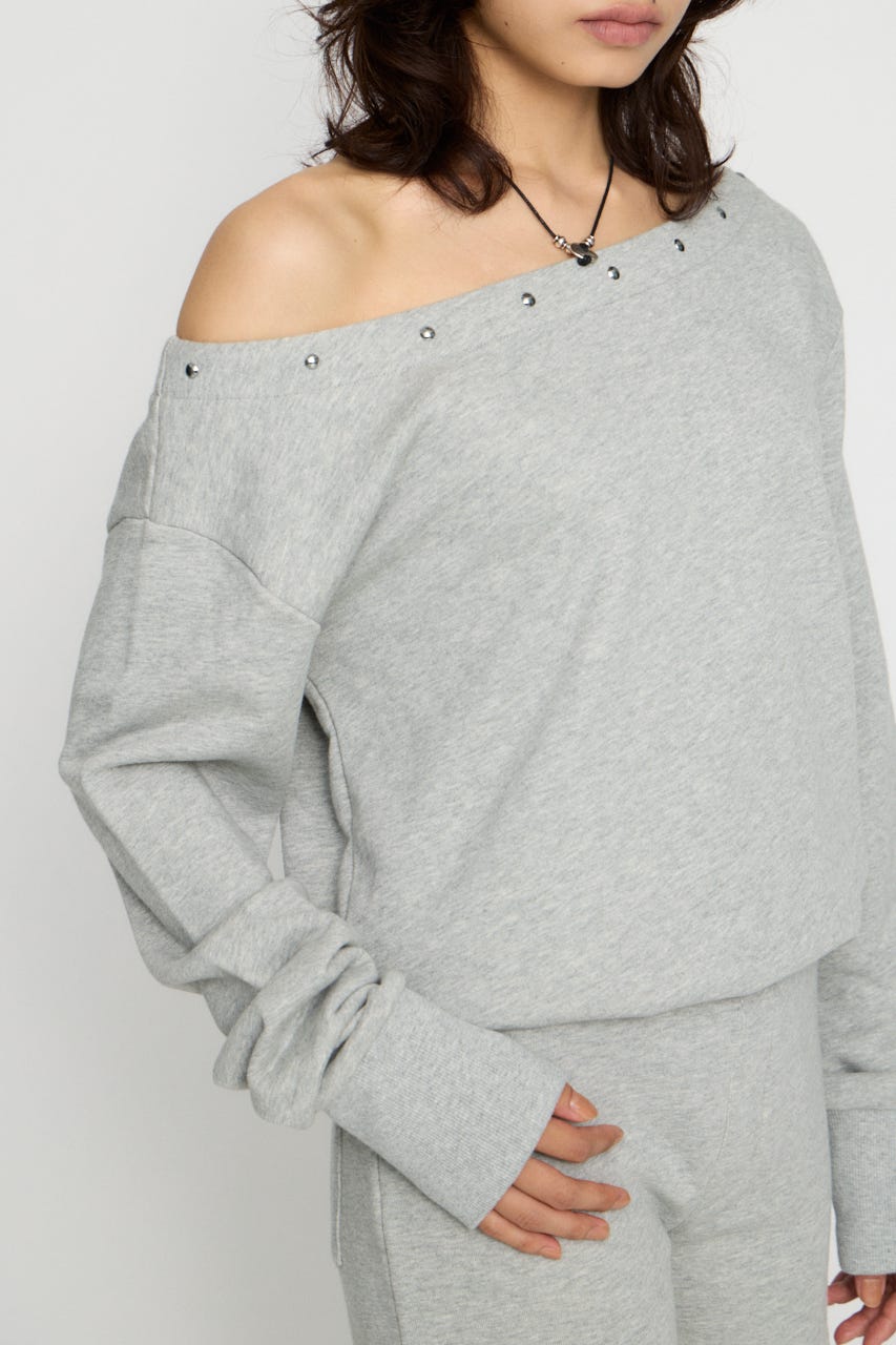 SWEAT STUDS ロンパース T.GRY M