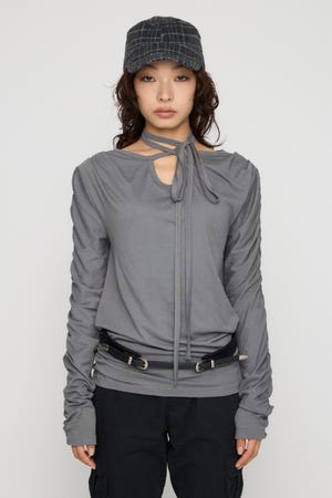 LAGUA GEM | GATHER DRAPE チュニック (チュニック・ロングトップス