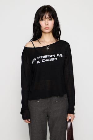 LOOSEY PRINT トップス