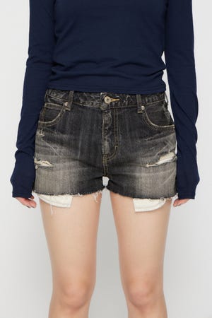 CRASH COMPACT DENIM ショートパンツ