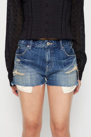 CRASH COMPACT DENIM ショートパンツ