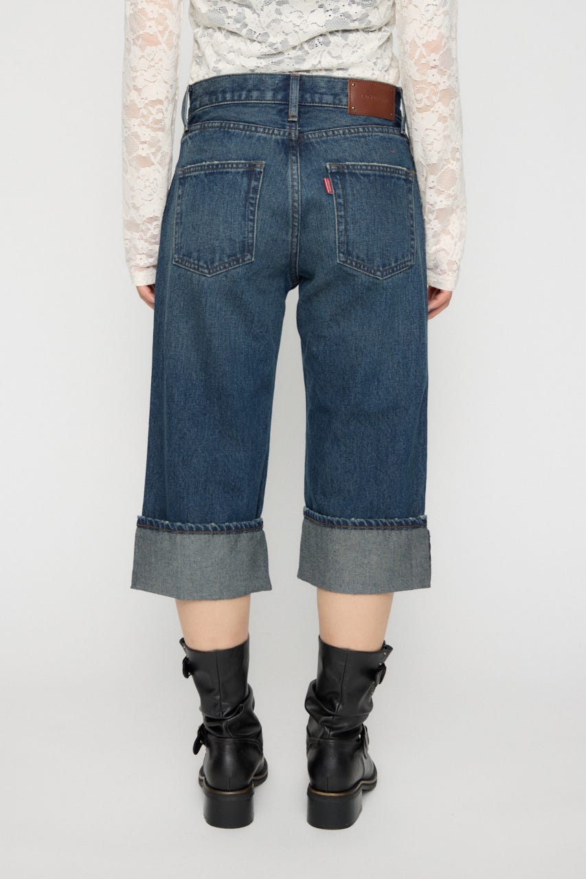 FOLD MIDDLE デニム BLU M