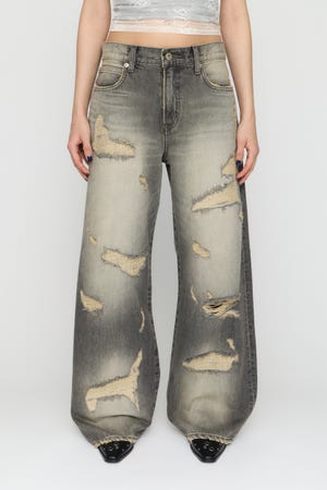 CRASH WASH LOOSEY デニム