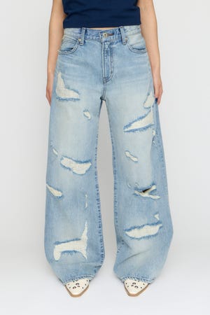 CRASH WASH LOOSEY デニム