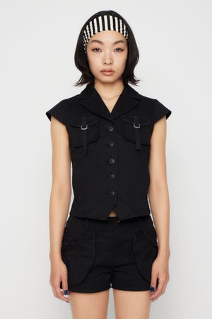 POCKET COMPACT  SHIRT トップス