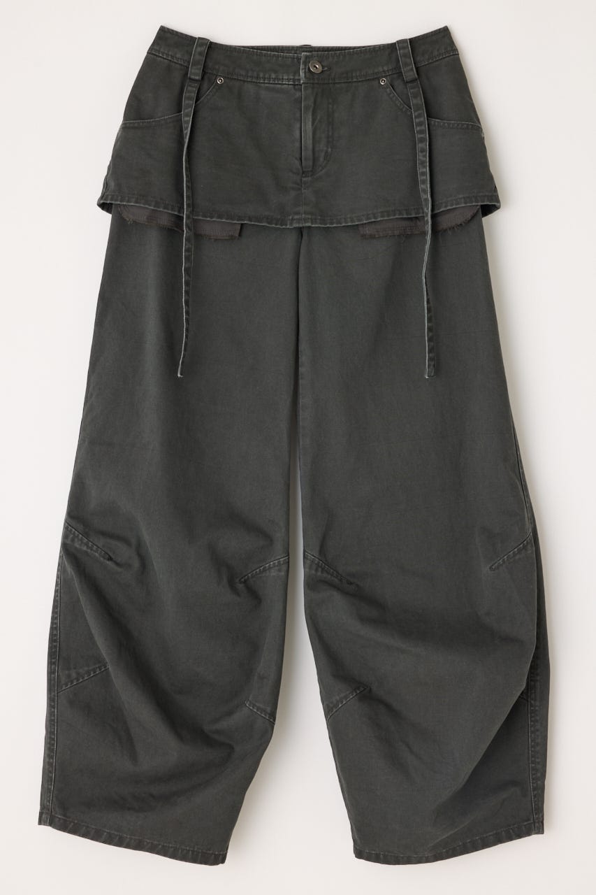 DOCKING COVER LOOSE パンツ L/BLK M