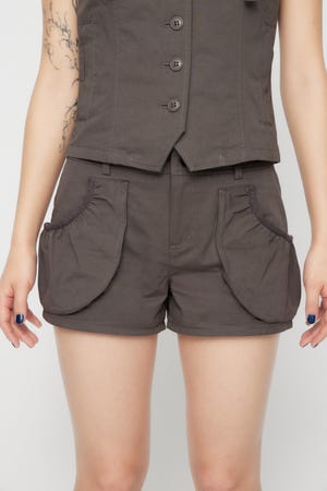 POCKET GATHER COMPACT ショートパンツ
