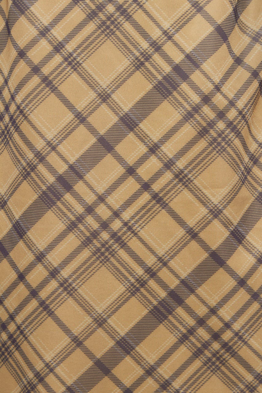 CHECK MIDDLE スカート D/YEL S