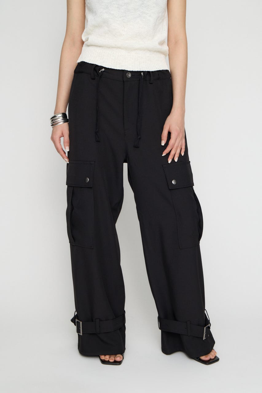 LOOSEY POCKET CARGO パンツ BLK XS