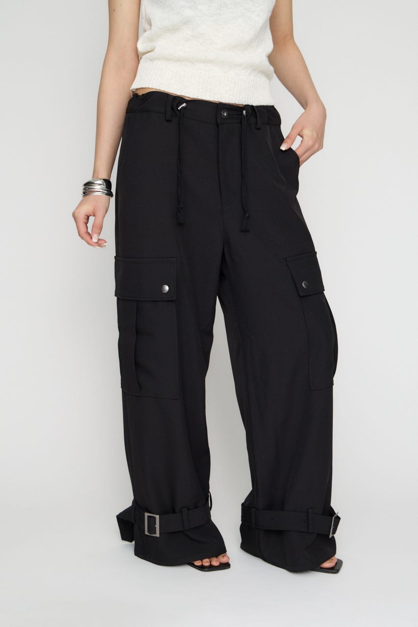 LOOSEY POCKET CARGO パンツ BLK XS