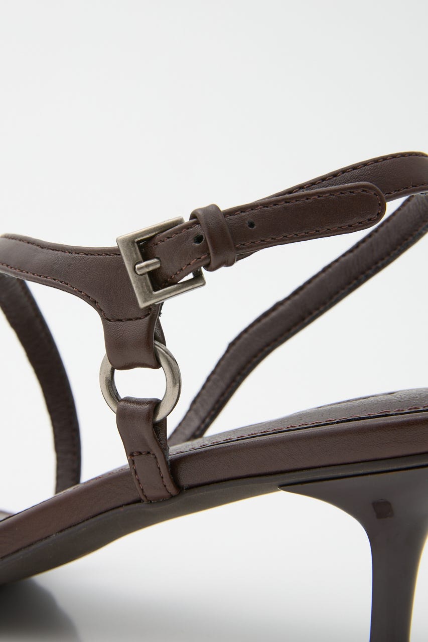 SLEEK CURVE ミュール BRN L