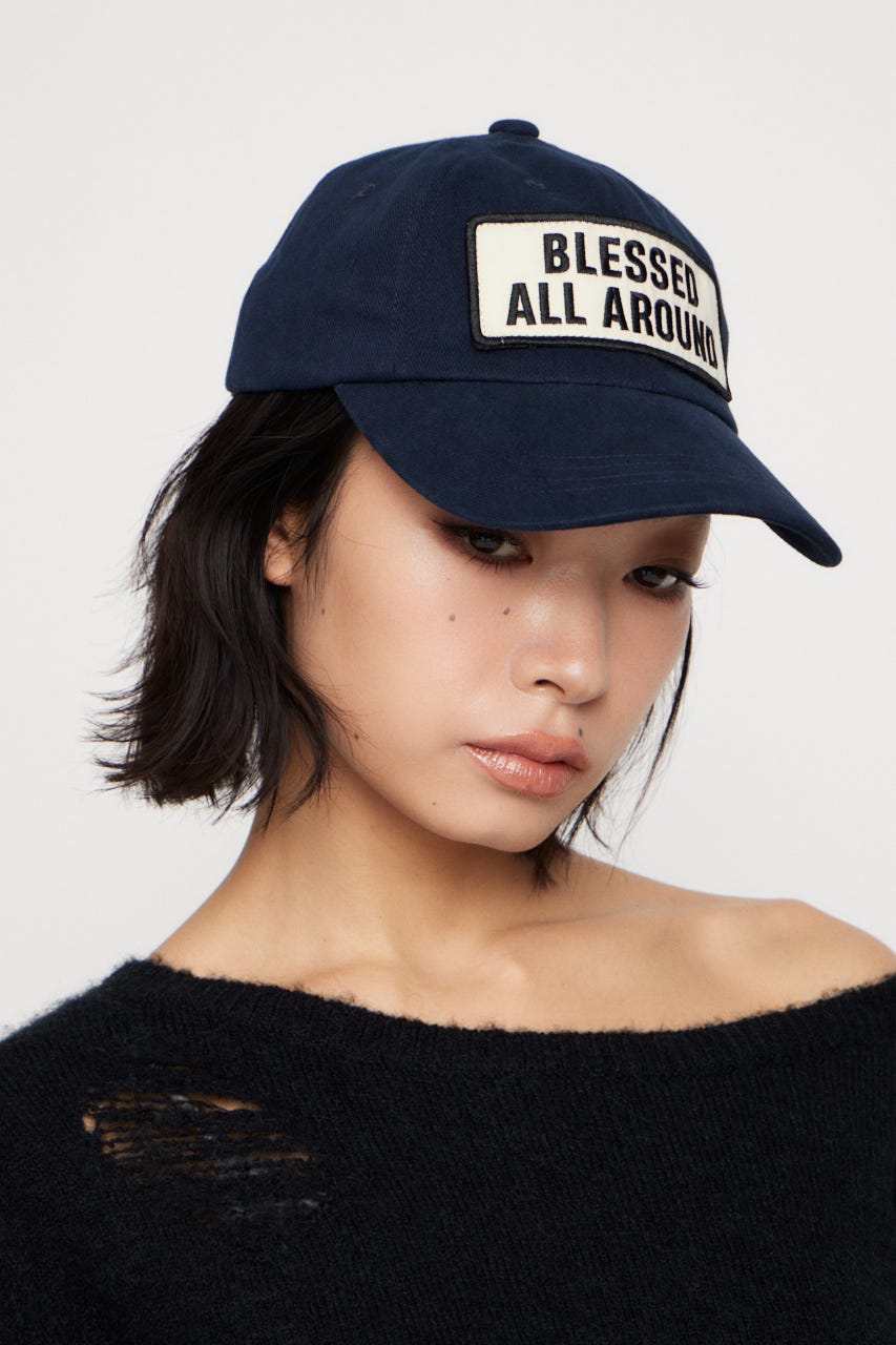 PATCH WORK キャップ NVY FREE