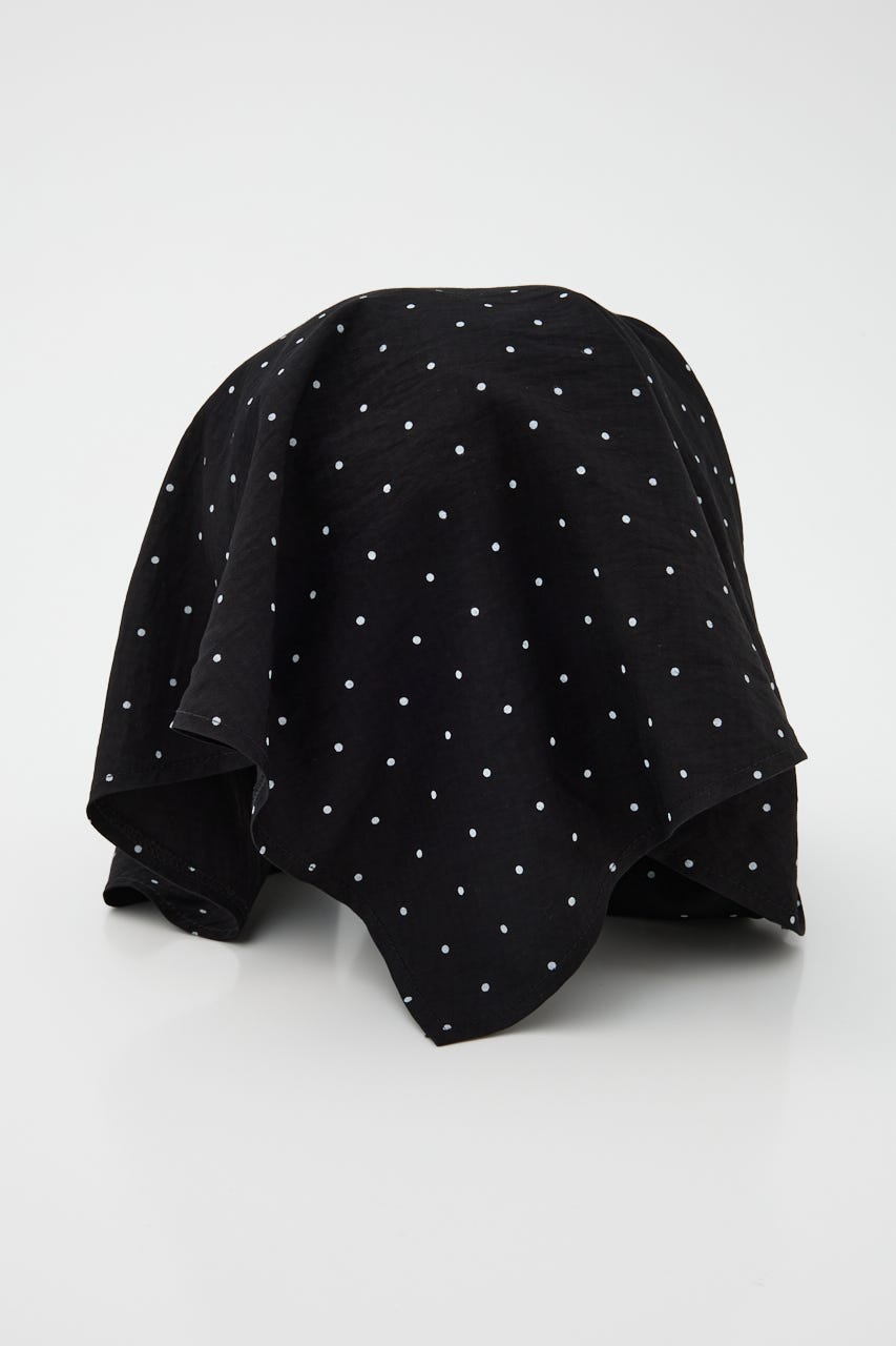 DOT BACK TIE キャップ BLK FREE