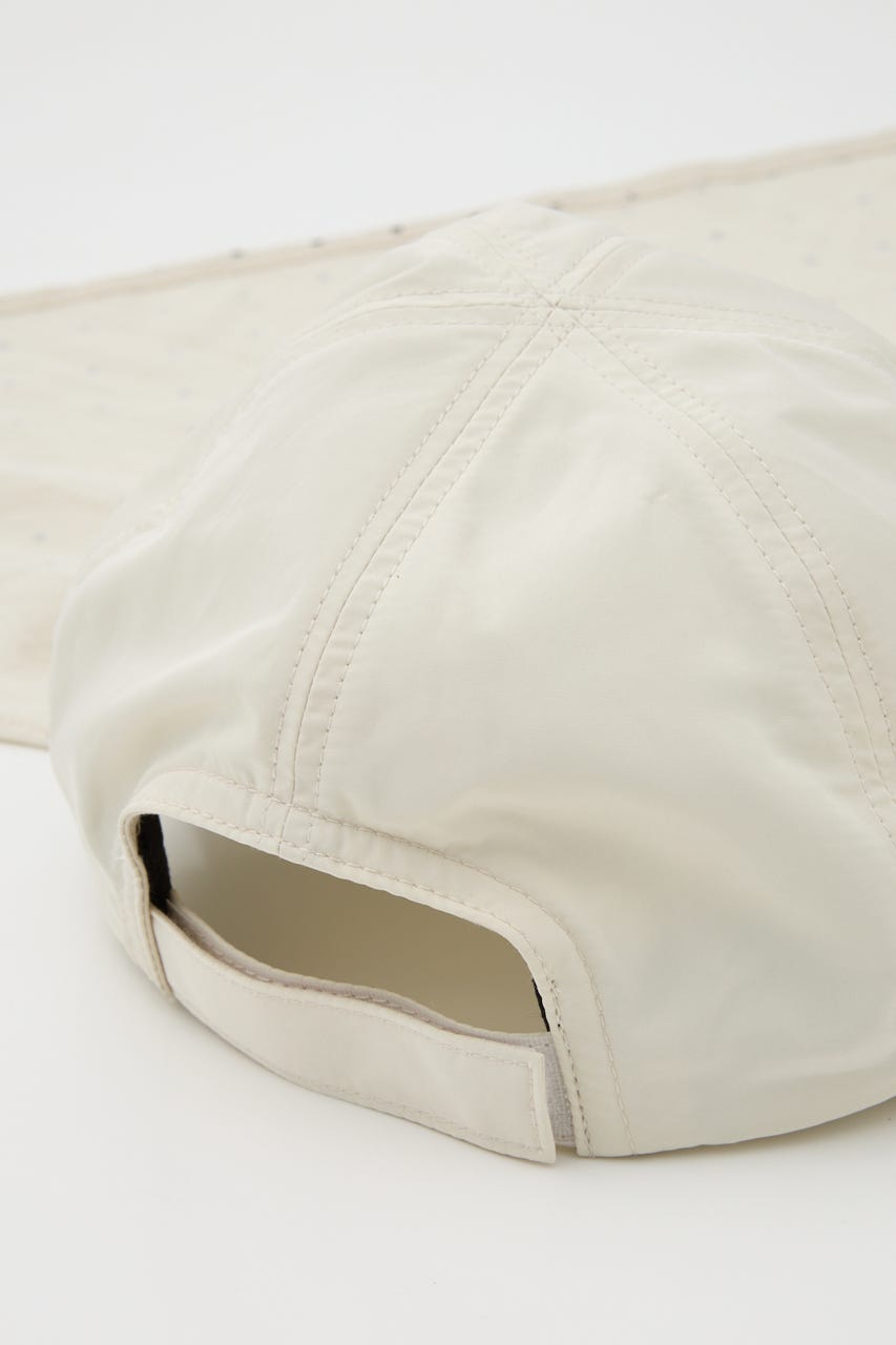 DOT BACK TIE キャップ WHT FREE