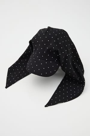 DOT BACK TIE キャップ