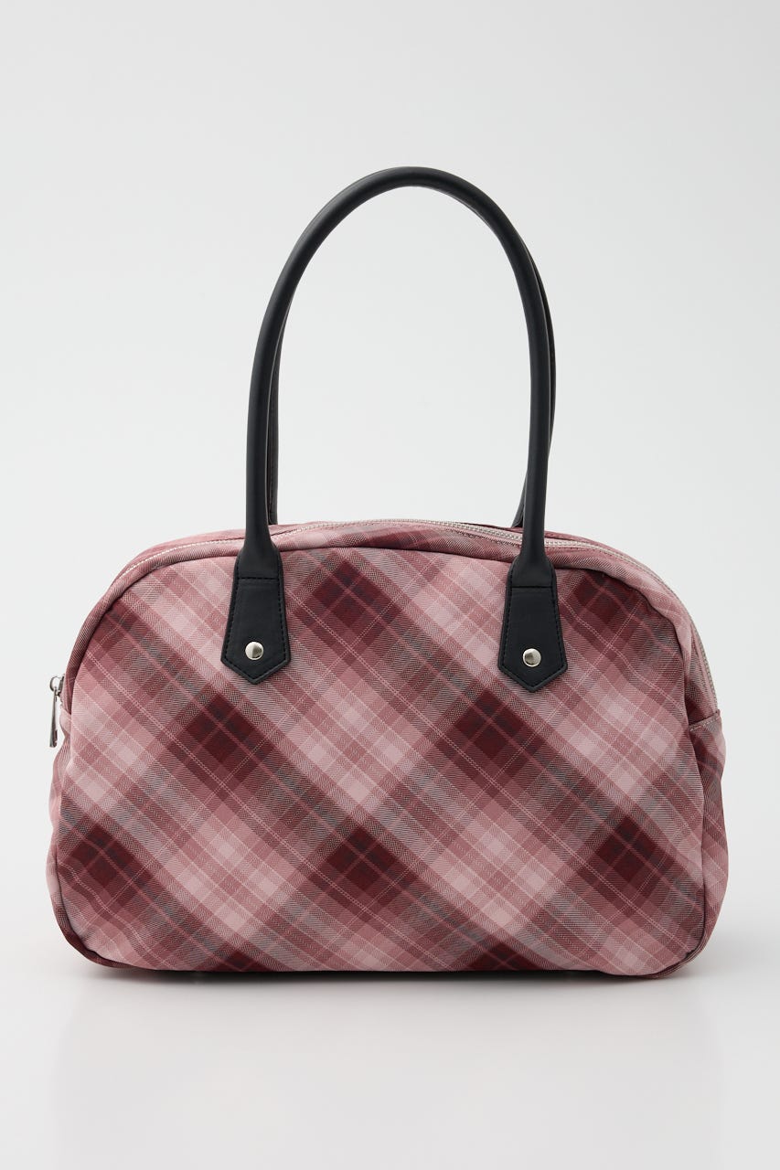 CHECK BOSTON バッグ PNK FREE