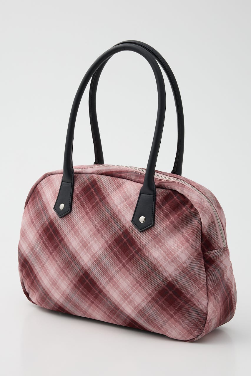 CHECK BOSTON バッグ PNK FREE