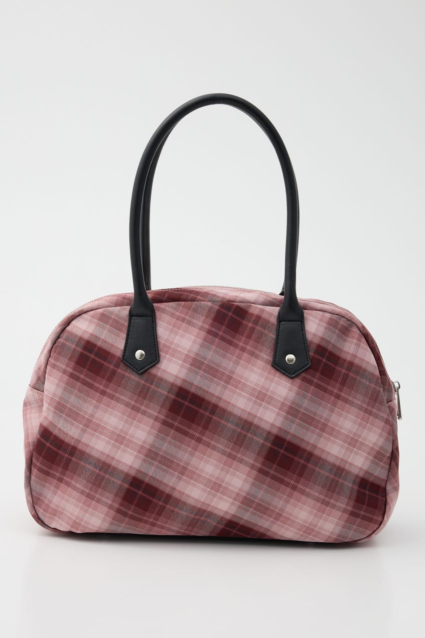 CHECK BOSTON バッグ PNK FREE