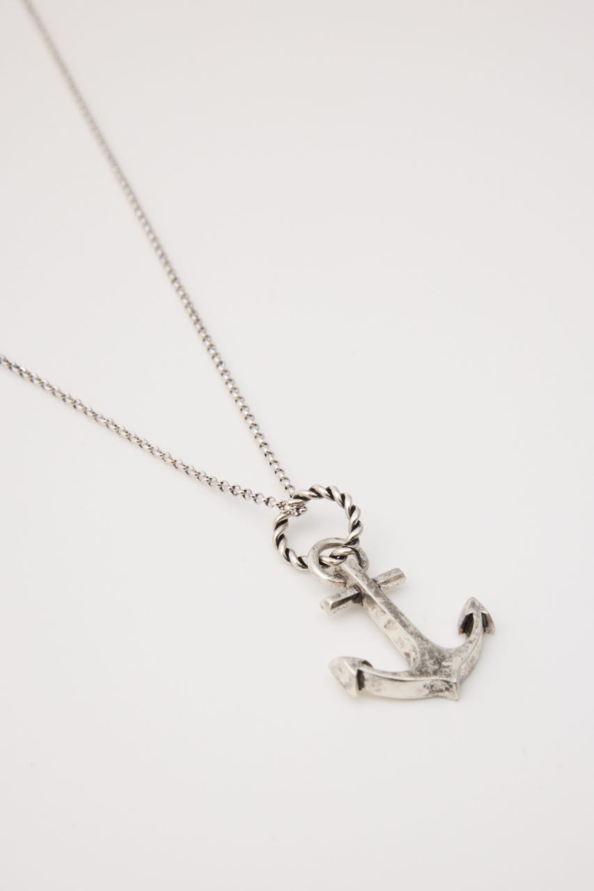 ANCHOR CHARM ネックレス SLV FREE