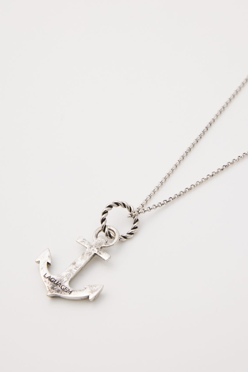 ANCHOR CHARM ネックレス SLV FREE