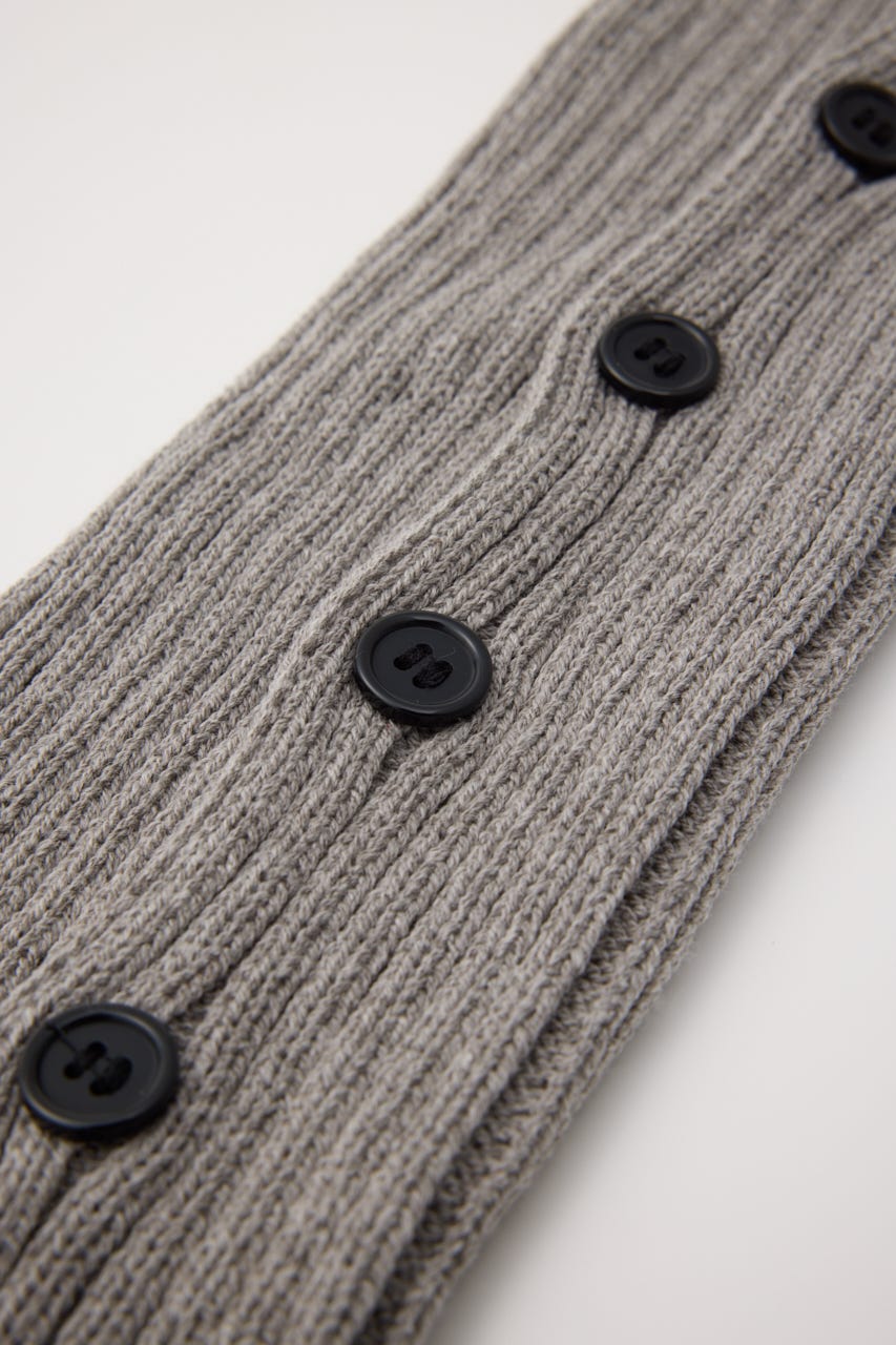 BUTTON レッグウォーマー GRY FREE