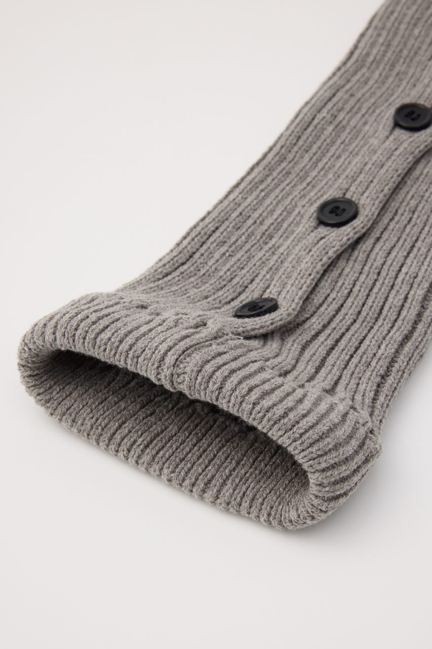 BUTTON レッグウォーマー GRY FREE