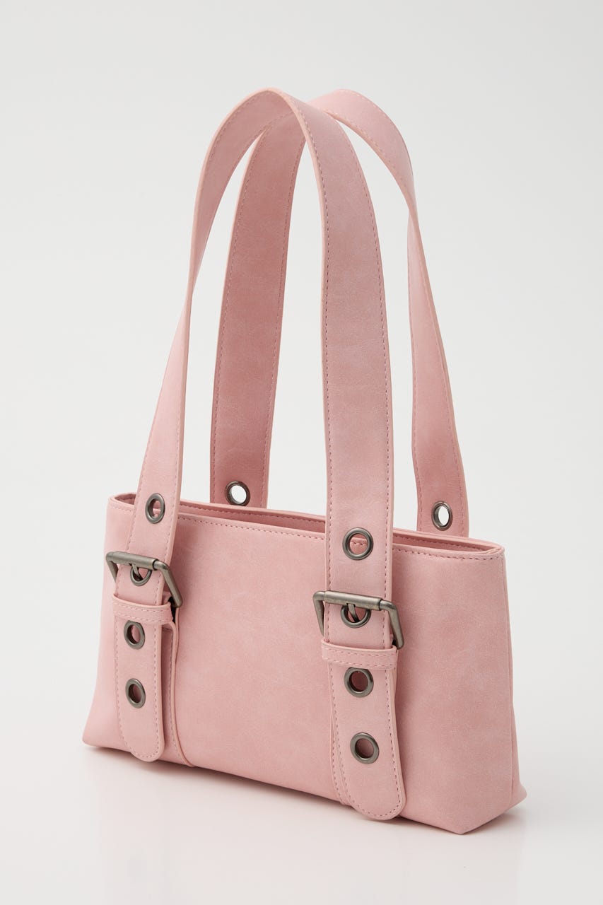 BELTED COMPACT バッグ L/PNK FREE