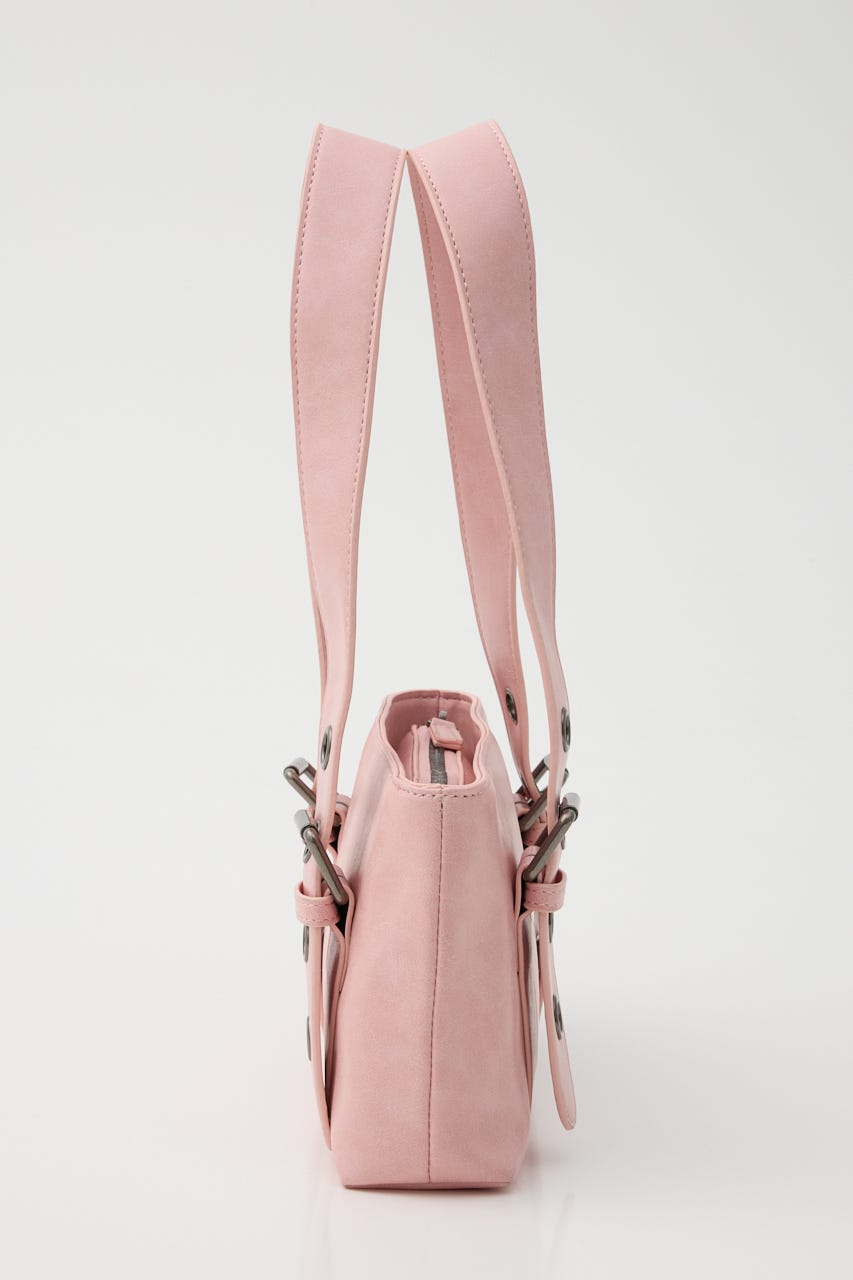 BELTED COMPACT バッグ L/PNK FREE