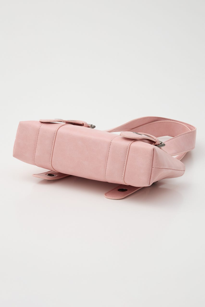 BELTED COMPACT バッグ L/PNK FREE