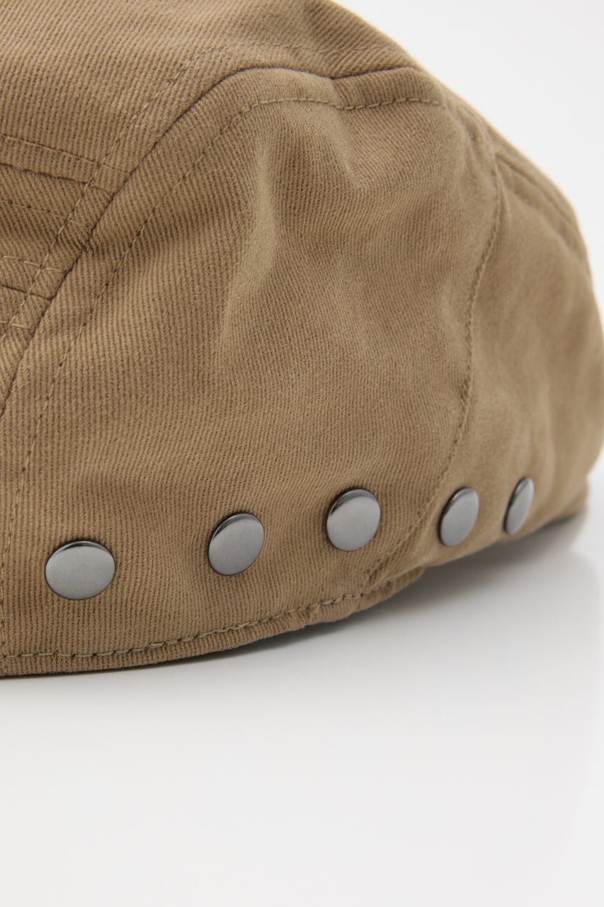 METAL BUTTON ハンチング BEG FREE