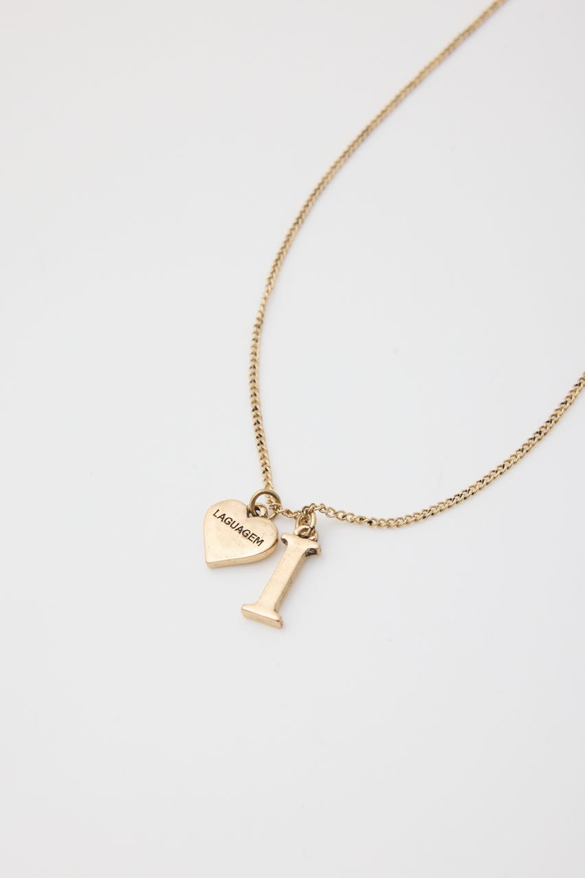 I LOVE SET ネックレス GLD FREE