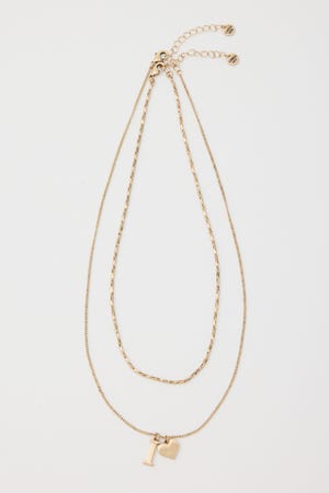 I LOVE SET ネックレス