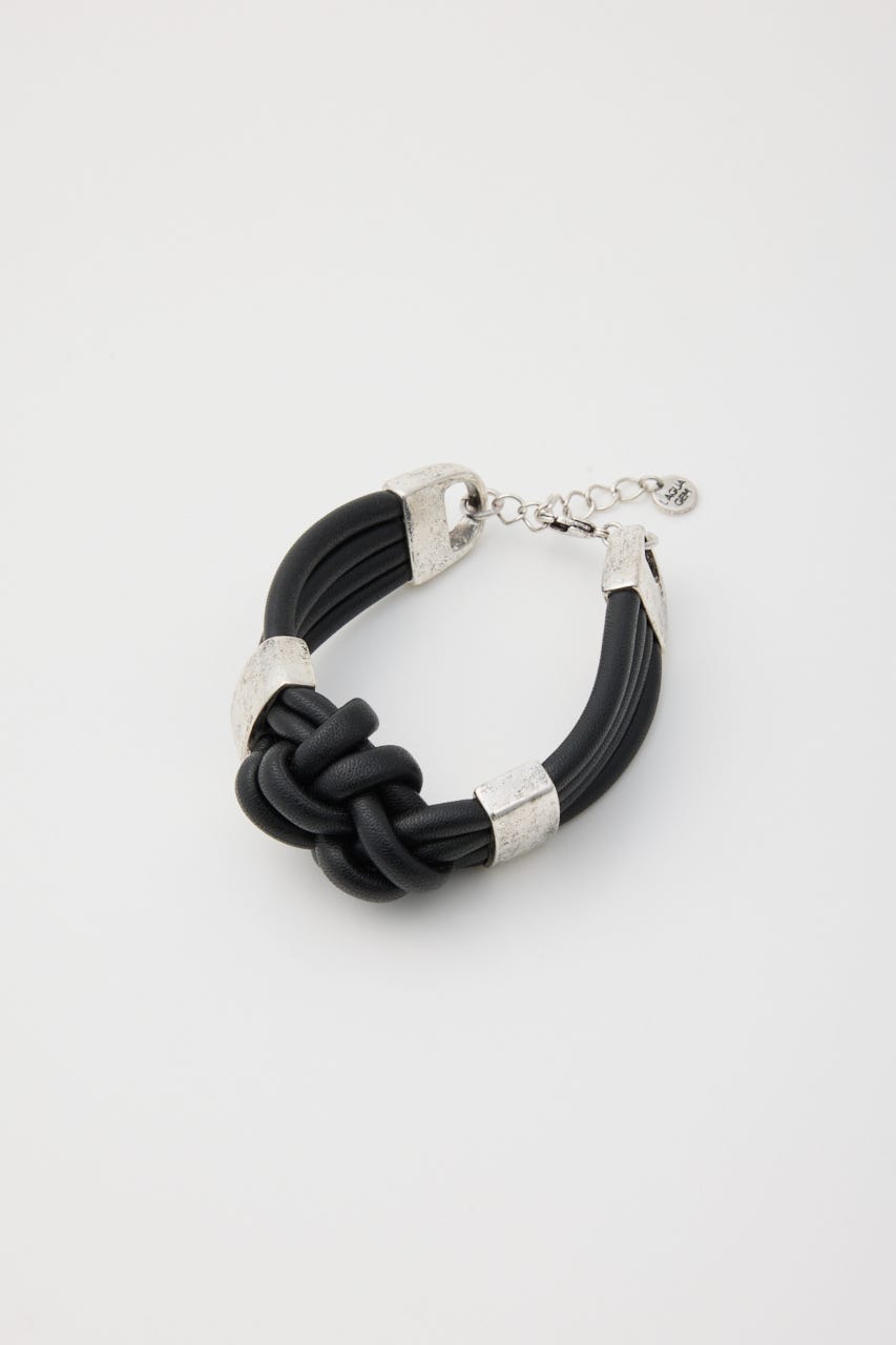 ROPE TIE ブレスレット BLK FREE