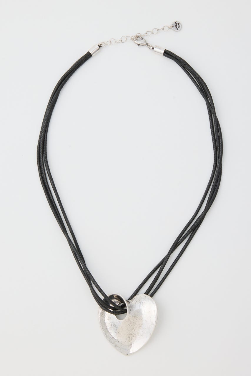 HEART MOTIF ネックレス SLV FREE