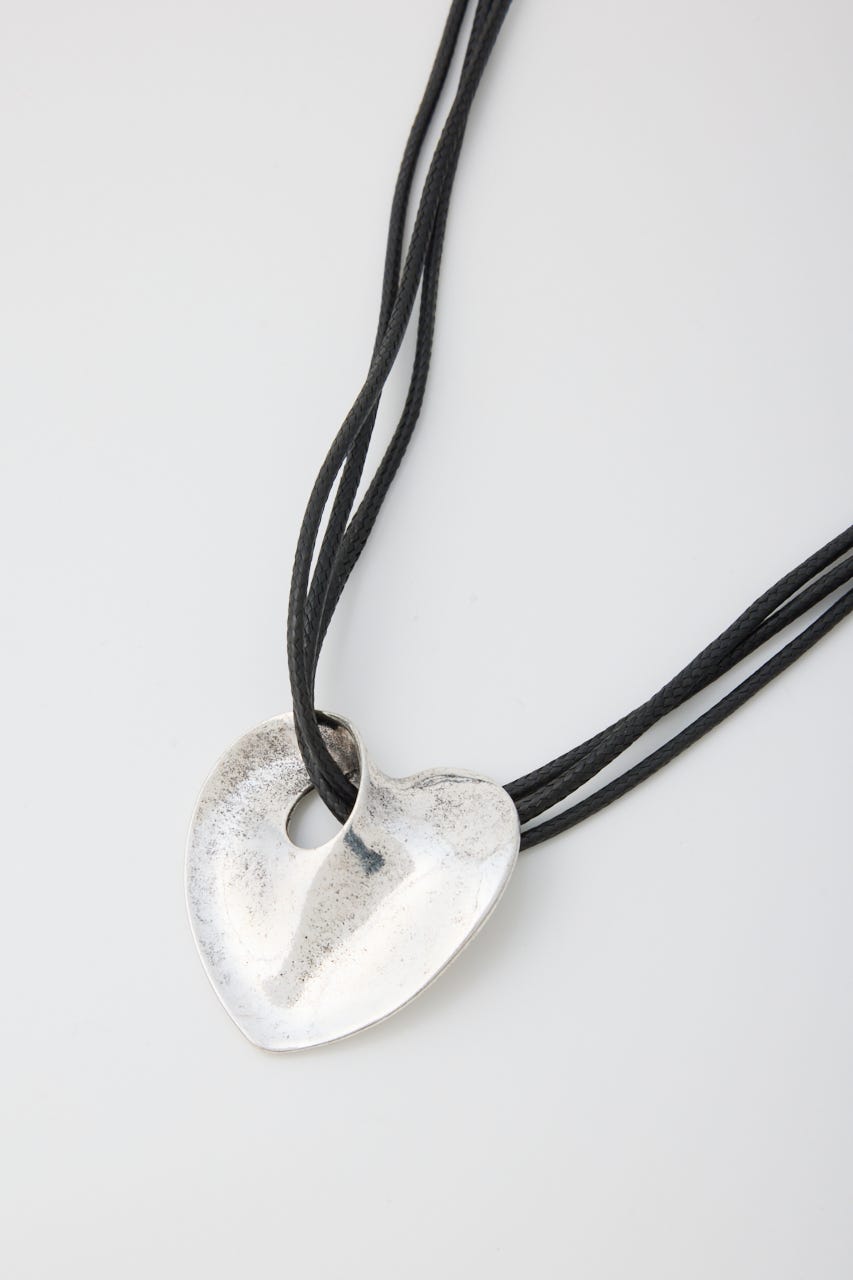 HEART MOTIF ネックレス SLV FREE