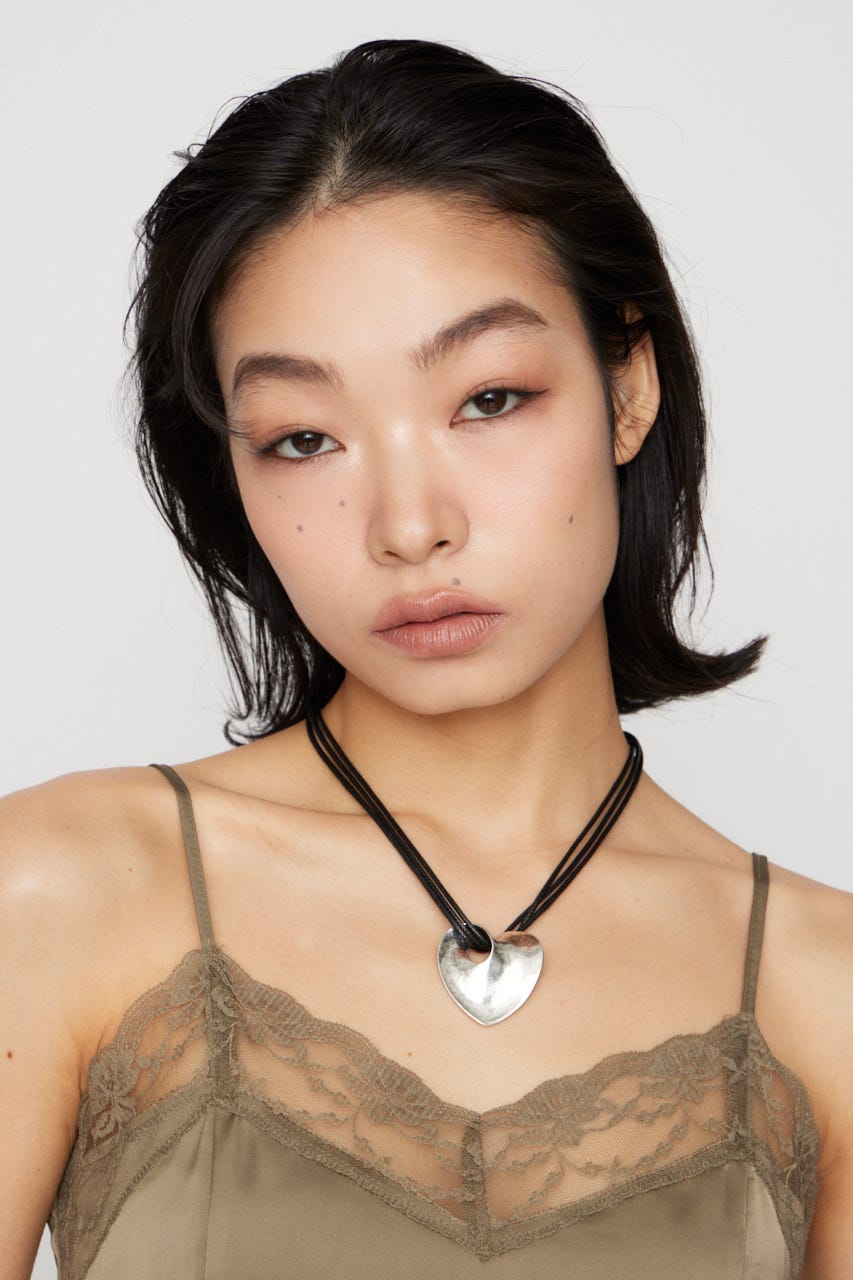 HEART MOTIF ネックレス SLV FREE