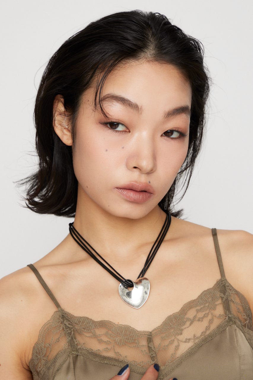 HEART MOTIF ネックレス SLV FREE