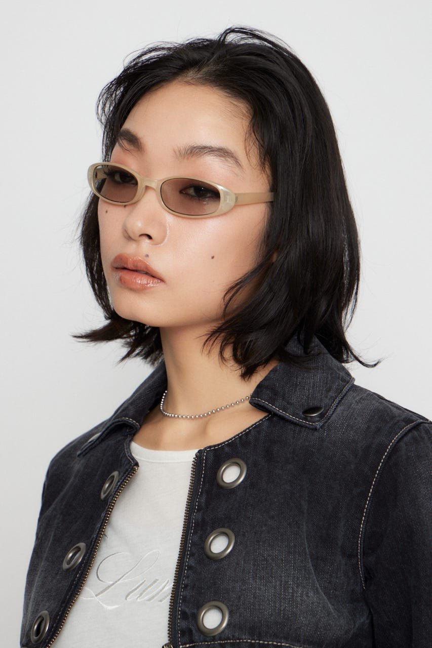 CURVE SHAPE アイウェア BEG FREE