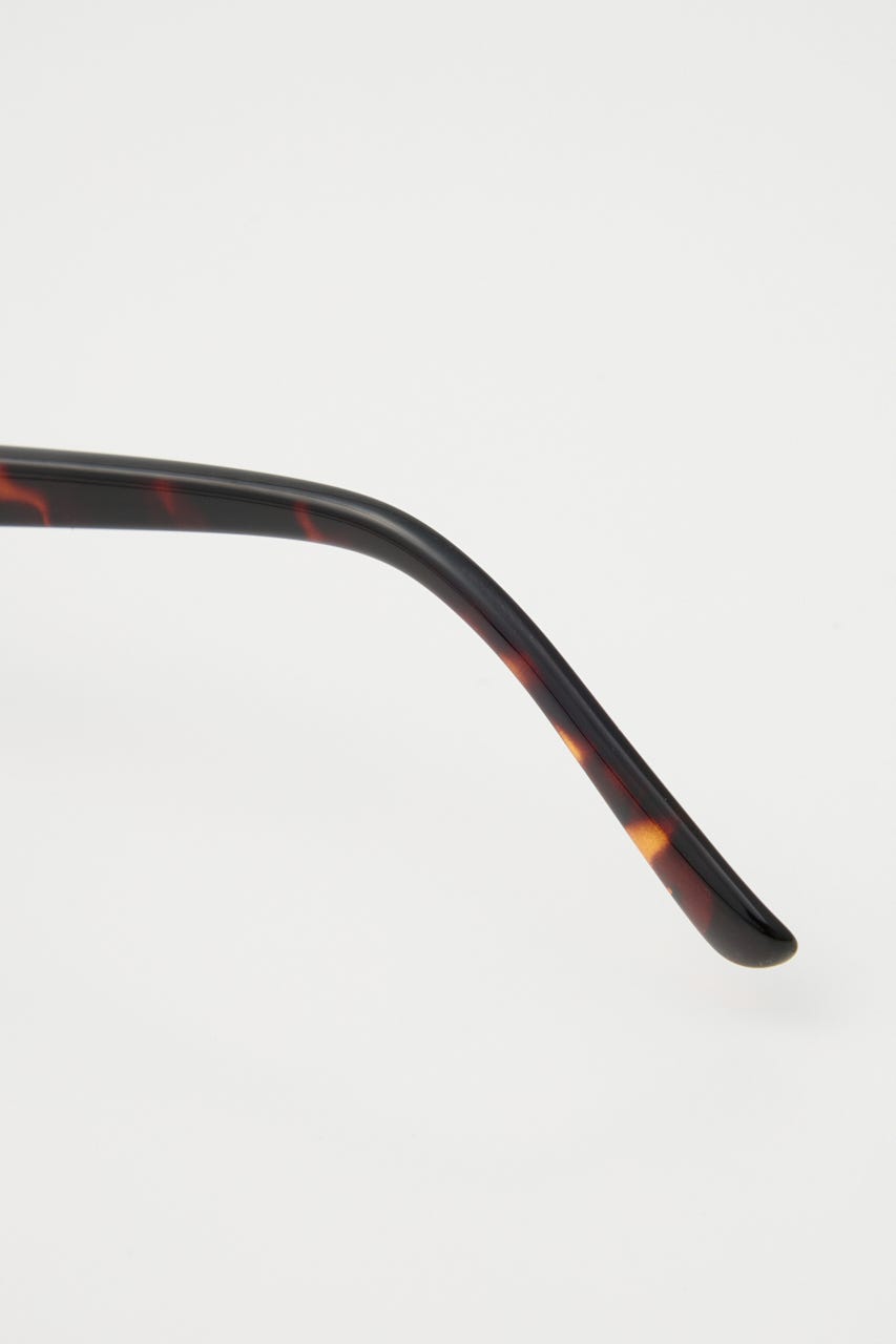 CURVE SHAPE アイウェア BRN FREE