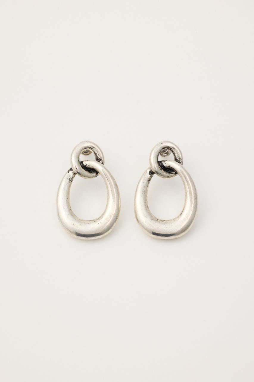 TWIST HOOP ピアス SLV FREE