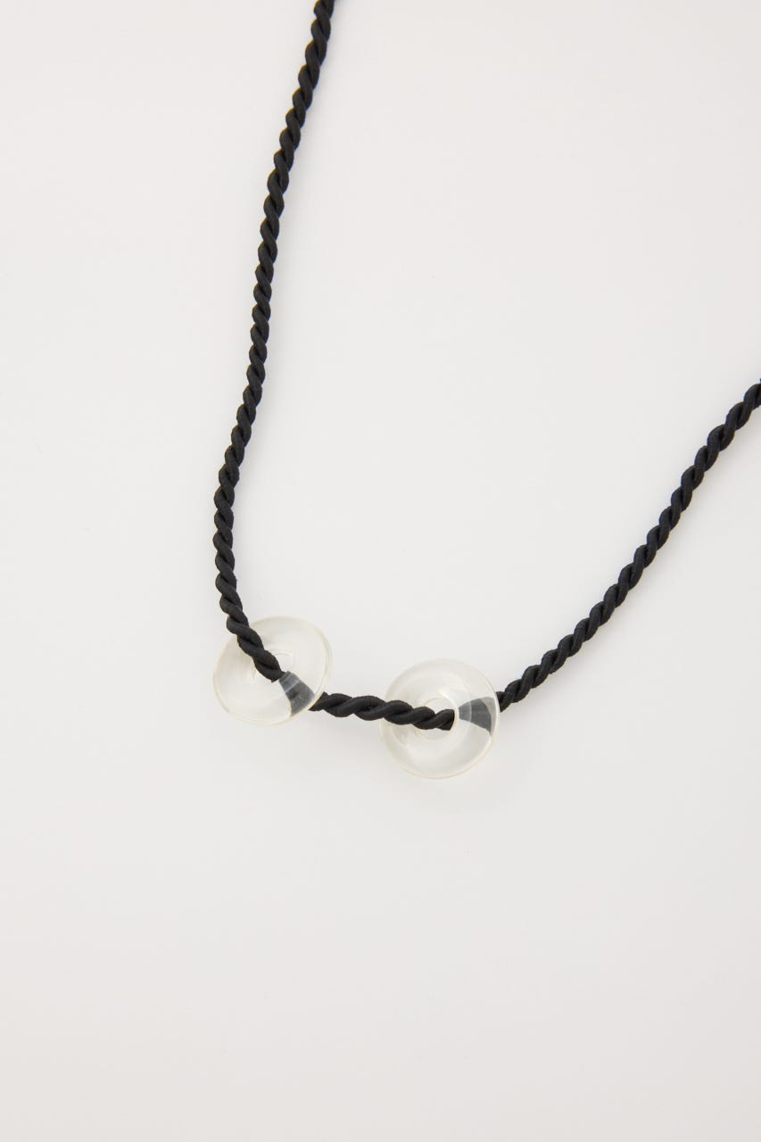 METAL STONE SET ネックレス GLD FREE