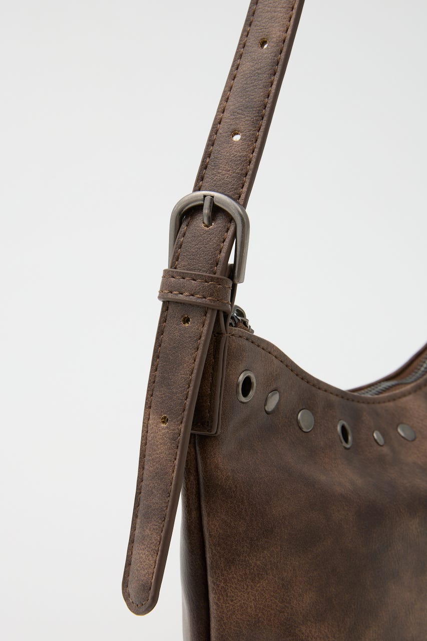 BASIC STUDS バッグ BRN FREE