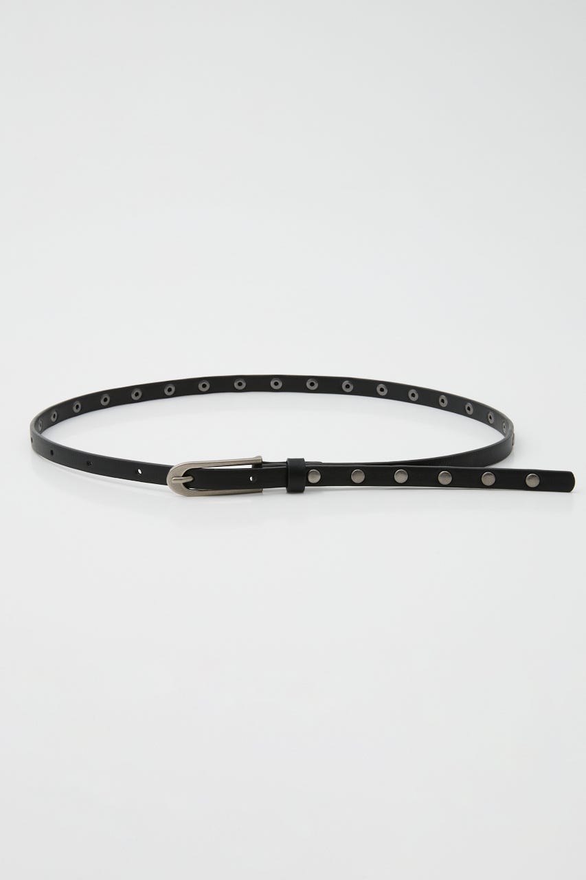 STUDS THIN ベルト BLK FREE