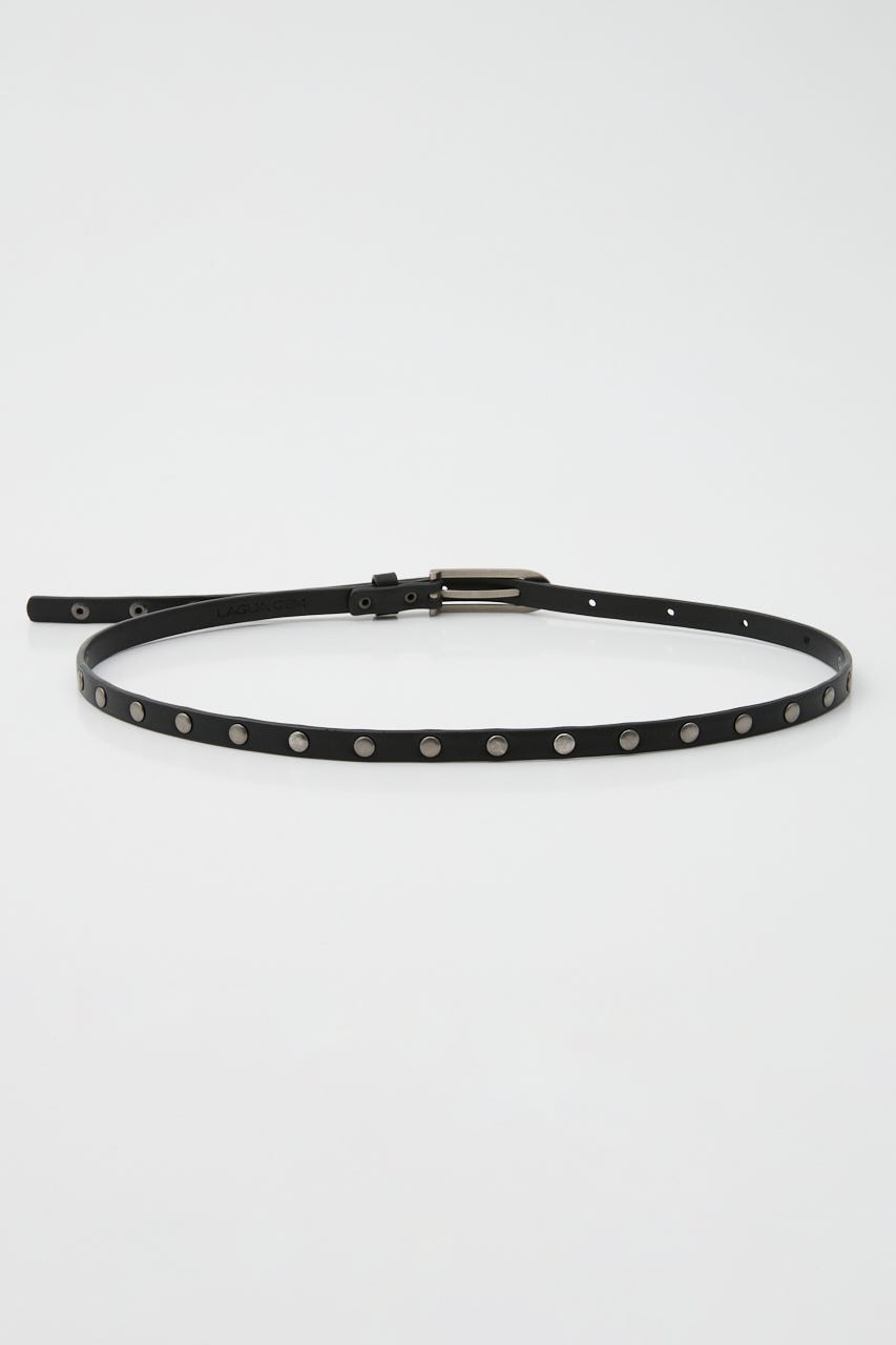 STUDS THIN ベルト BLK FREE
