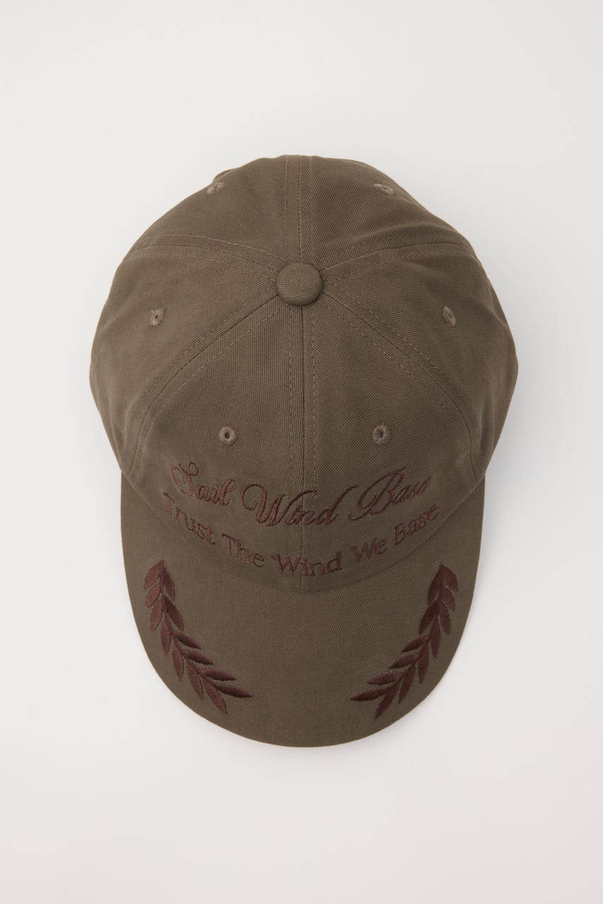 LETTERING LEAF キャップ C.GRY FREE