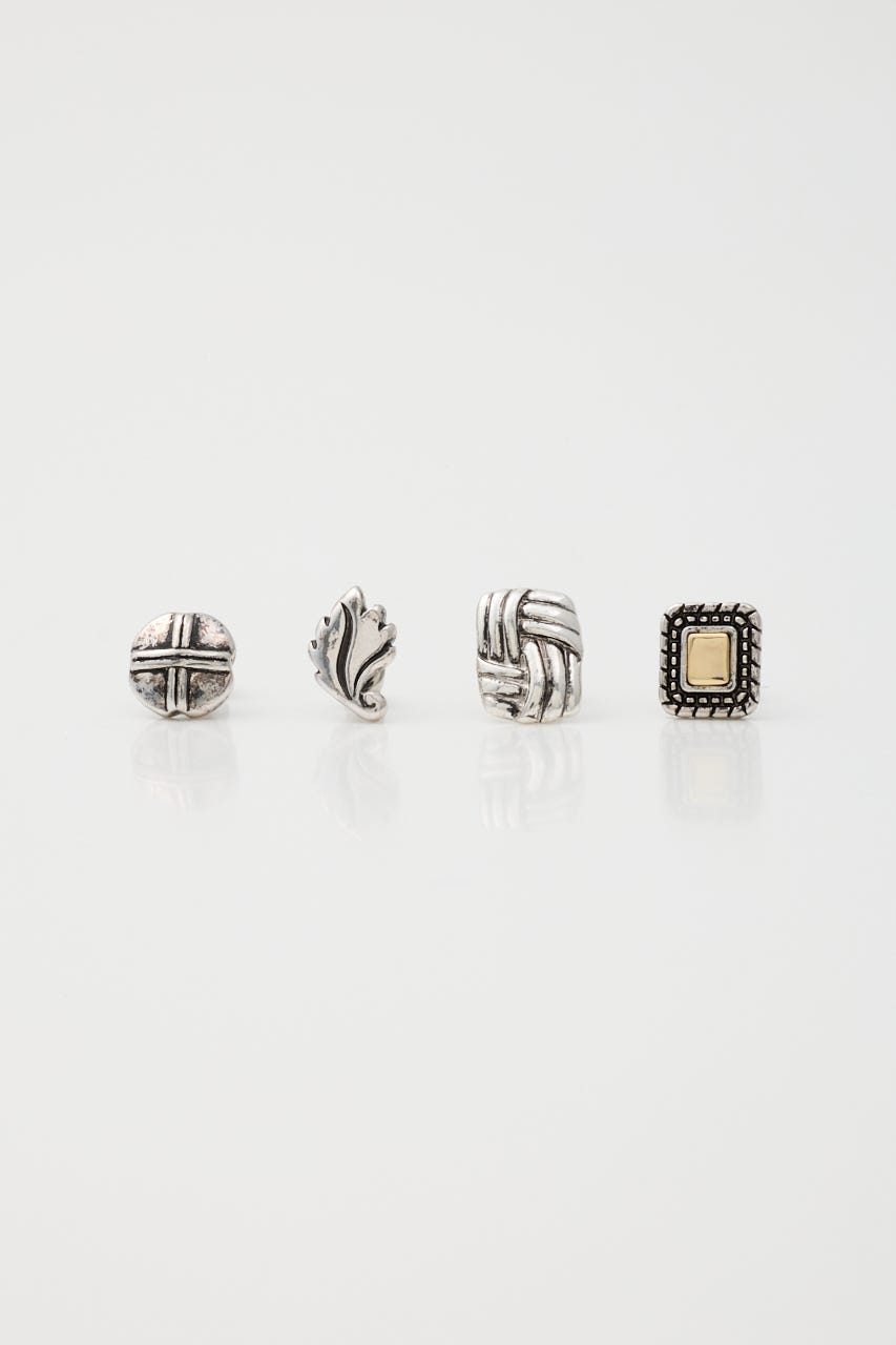 VARIOUS SET ピアス SLV FREE