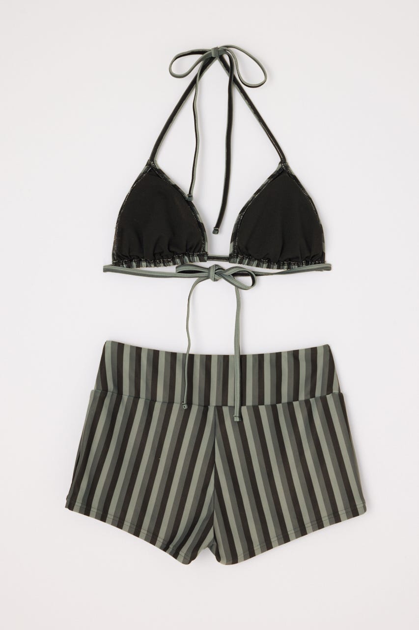 STRIPE SET ビキニ BLK FREE